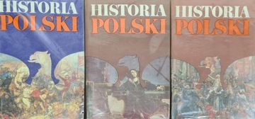 "Historia Polski" 3 tomy