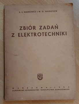 Zbiór zadań z elektrotechniki Rabinowicz Surguczew