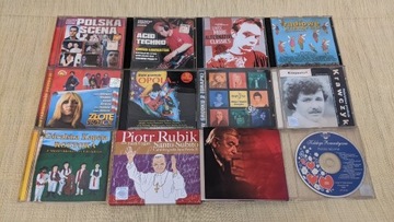 Kolekcja płyt muzycznych Audio CD | 8 szt.