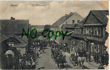 Mława - ul. Niborska -Dziłdowo -Nidzica - 1915 r