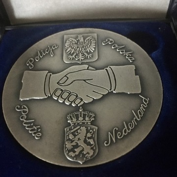 Medal pamiątkowy, Interpol, Policja