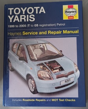 TOYOTA YARIS (1999-2005) - instrukcja napraw Haynes
