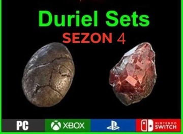 Diablo 4 Sezon 4 - 1x Duriel SET Szybka dostawa