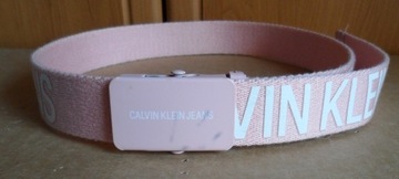 Pasek różowy Calvin Klein Jeans 85 cm