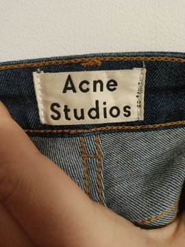 Spodnie jeansy Acne studios 