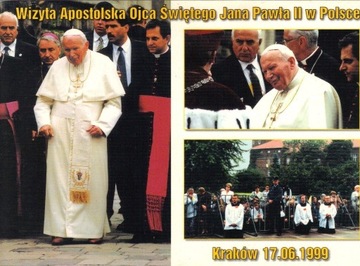 Jan Paweł II - Papież JP II - Kraków 1999r