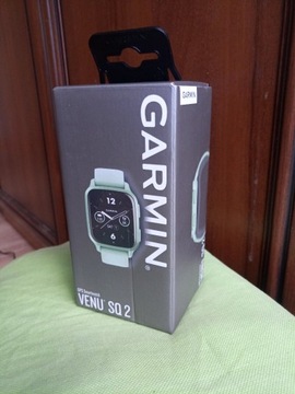 Smartwatch Garmin Venu sq 2 turkusowy. Nowy