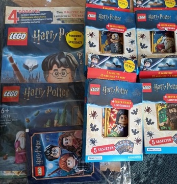 Lego Harry Potter 4 ekoblistry naklejki Album