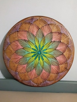 Obraz string art - Mandala