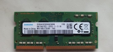 Pamięć RAM DDR3L Samsung 4GBPC312800 4 GB