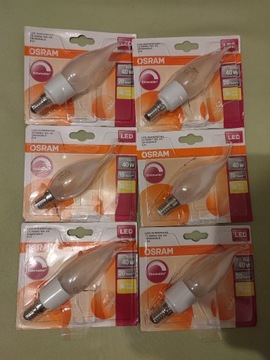 Żarówka LED Osram, płomyk E14 4,5W 470lm 2700K