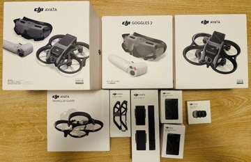 DJI AVATA PRO VIEW COMBO +DJI Avata Fly More Kit + DJI Care + inne