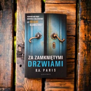 Książka pt. "Za zamkniętymi drzwiami" Paris bdb