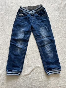 Spodnie jeans jeansowe r. 116