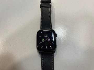 Apple Watch 4 44mm czarny stan b. dobry