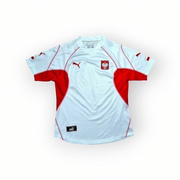 Koszulka Puma XL Reprezentacji Polski MŚ Korea2002