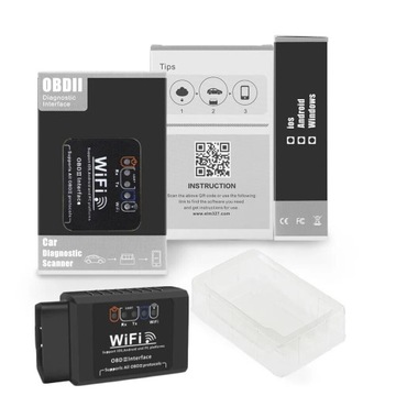 Tester diagnostyczny OBD II WIFI skaner samochodow