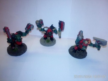 3 pomalowanych ork nobz