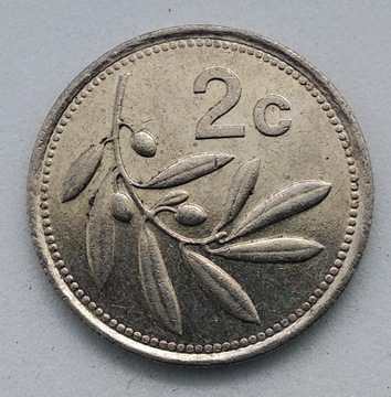 2 centy 1991Malta