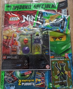 Lego Ninjago 6/2022 wydanie specjalne Figurki