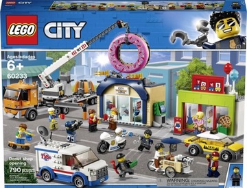 Klocki Lego City 60233 Otwarcie sklepu z pączkami