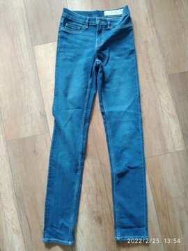 Spodnie damskie jeans slim fit, 34 medium waist 