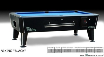 2 stoły Bilard WIK 8FT model VIKING prod maj 2022