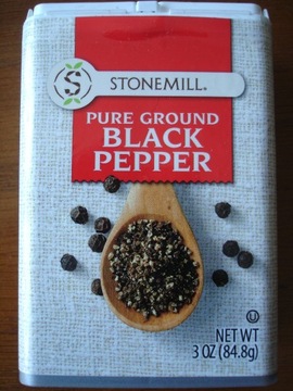 Pieprz Stonemill Black Pepper 85g z Usa