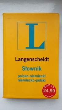 Langenscheidt słownik kieszonkowy polsko-niemiecki