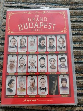 The Grand Budapest Hotel płyta DVD