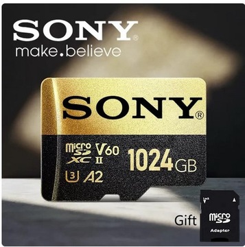 Karta pamięci 1TB SONY Micro SD+Adapter V60