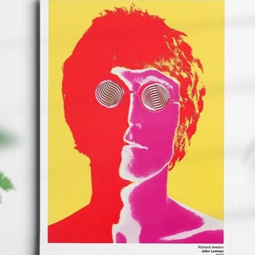 Plakat John Lennon The Beatles Richarda Avedon 