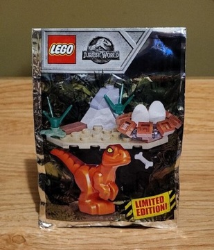 Lego Jurassic World 121801 Młody Raptor gniazdo