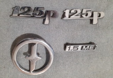 EMBLEMATY FIAT 125p FSO