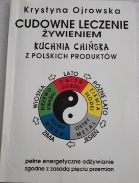 Cudowne leczenie żywieniem, K.Ojrowska, i autograf