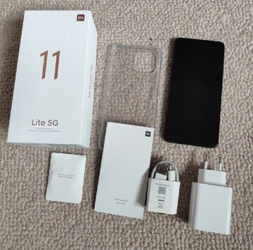 Xiaomi Mi 11Lite 5G 8/128GB Truffle Black+ GRATISY