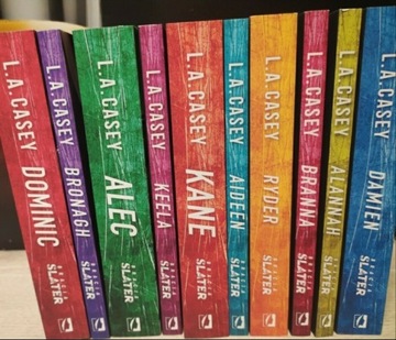 Seria Bracia Slater 10 książek 