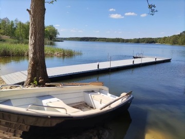 Pomost pływający Taras Łódka Rower wodny Rowerek