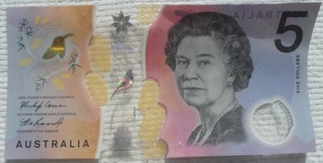 Australia AU$ 5 dolarów 2019 Elżbieta II Parlament