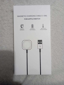 Magnetyczny kabel ładujący do Apple Watch 1,5 m.