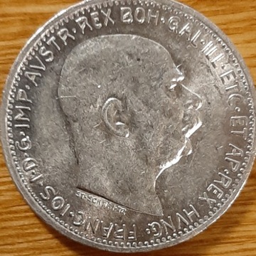 1 korona AUSTRIA 1914 FRANCISZEK JÓZEF