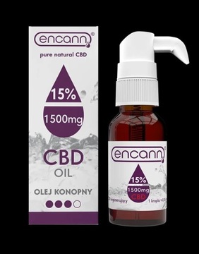 Olek konopny CBD Encann 15% promocja