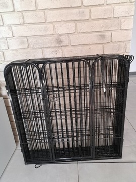 Kojec Klatka metalowa 80 x 240 x 80 cm