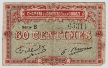 Francja - 50 centimes 1920 - III Republika