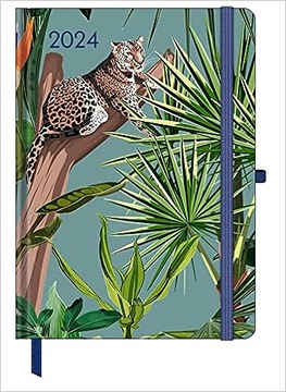 GreenLine Diary Jungle 2024 16x22 Kalendarz