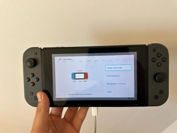 Nintendo Switch Joy-Cons Kontrolery CZARNE