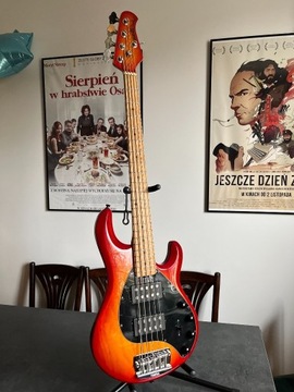 Bass Music Man StingRay 5 HH USA - gitara basowa