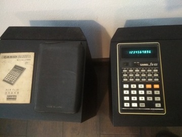 kalkulator vintage casio fx 101