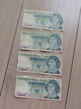 Banknot Polska 06. 1982 1000zł HP HL KK HY