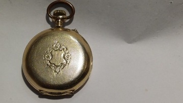 Stary zegarek medalion damski kieszonka Buffel
